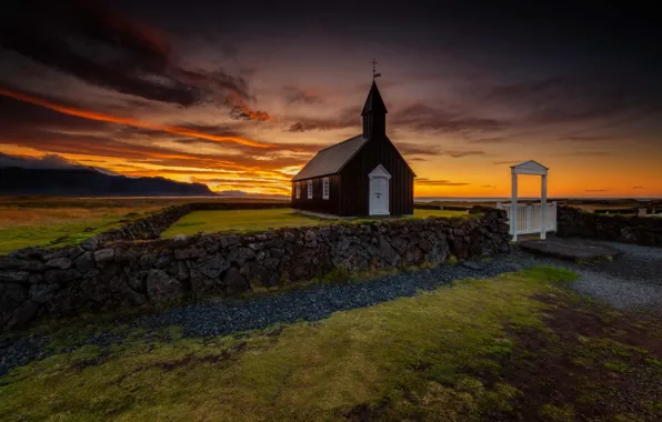 Iceland, Будир, Будахраун, поля лавы