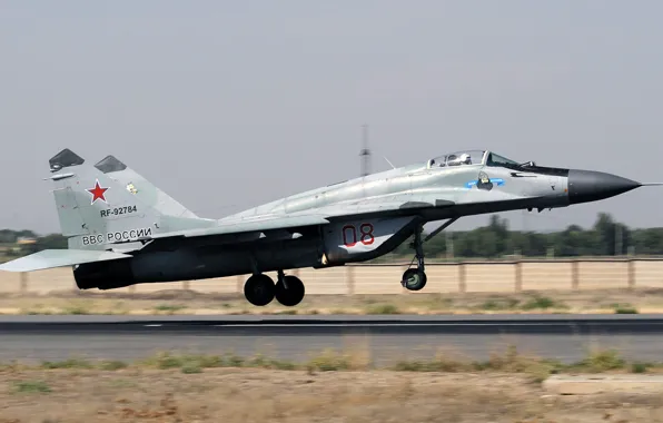 МиГ-29, четвёртого поколения, ВВС России, Fulcrum, Авиабаза, ОКБ МиГ, советский многоцелевой истребитель
