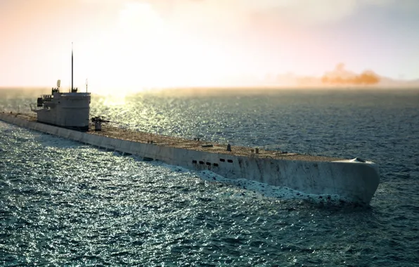 Картинка germany, submarine, sunny, u-boat
