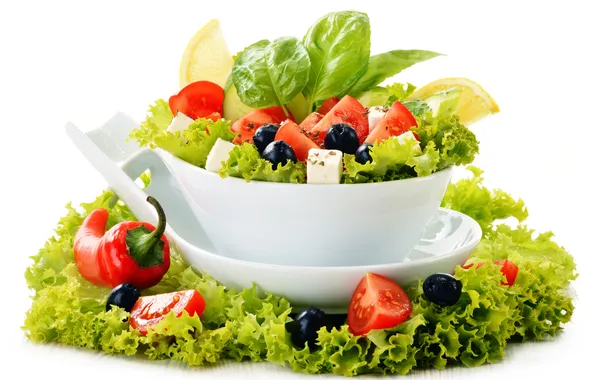 Зелень, овощи, vegetables, greens, овощной салат, vegetable salad, зеленый салат, green salad