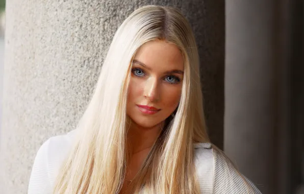 Картинка взгляд, девушка, лицо, модель, макияж
