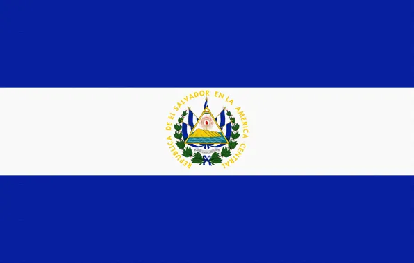 Флаг, Сальвадор, El Salvador
