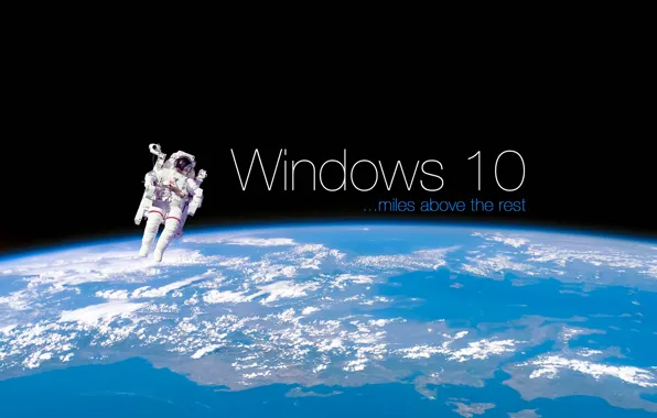 Space, windows, Earth, computer, Windows 10, Ten