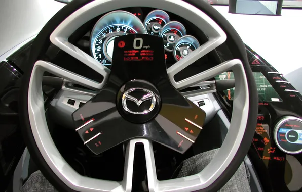 Concept, приборы, руль, Мазда, Концепт, Mazda, Kabura, 2025