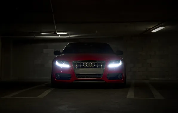 Фары, стоянка, Audi S5