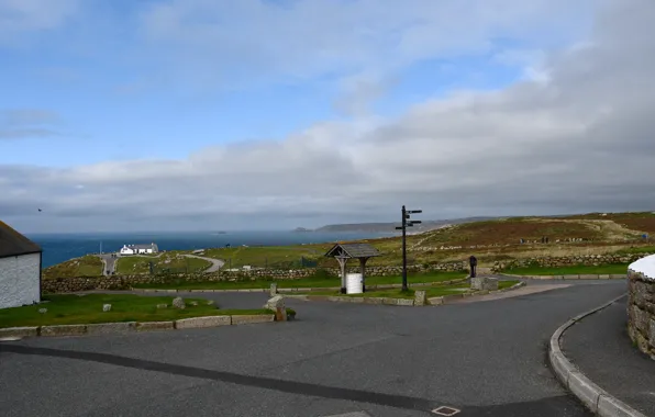 England, Cornwall, Großbritannien, Das Ende des Landes