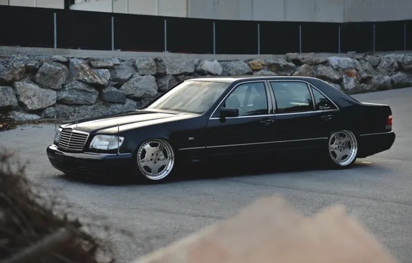 Картинка s-klasse, long, s500, w140, Mercedec - Benz