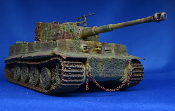 Игрушка, танк, Tiger, немецкий, 1944, моделька, тяжёлый