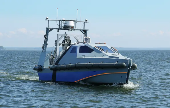 Море, катер, назначения, специального, на ходу