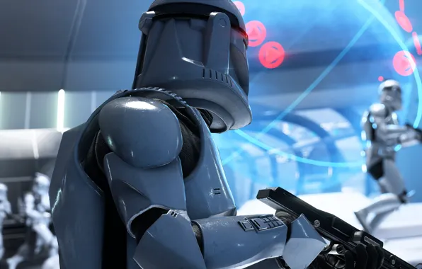 Оружие, Star Wars, солдаты, Star Wars Battlefront II