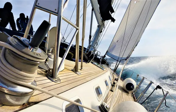 Море, путь, ветер, спорт, яхта, паруса, yacht, регата