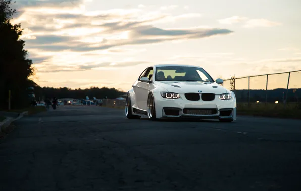 White, E92, Bodykit, M3