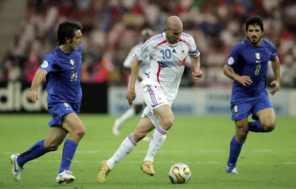 Картинка Футбол, Италия, Zinedine Zidane, Франция, Зизу, Финал, Зинедин Зидан, World Cup 2006