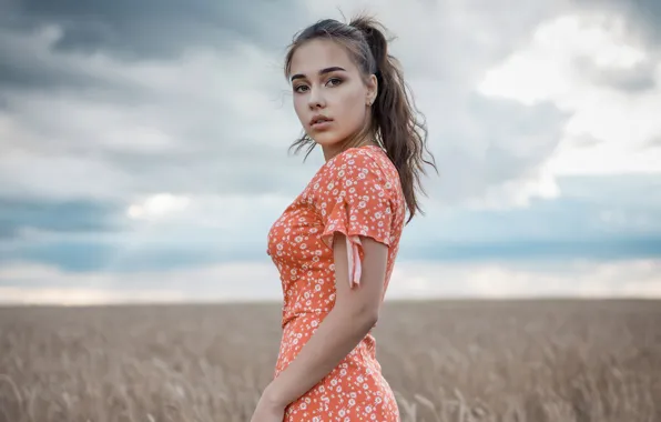 Girl, dress, look, Alina Sabirova