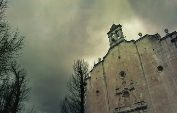 SPAIN, SKY, CITY, CHURCH, ESPAÑA