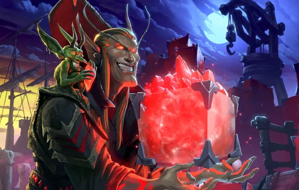 WoW, WarCraft, Elf, ВоВ, Эльф крови, Hearthstone, Hearthstone: Heroes of Warcraft, Прибамбасск