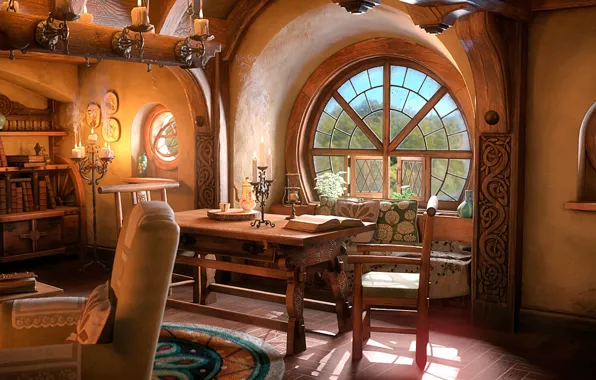 Фильм, Властелин колец, хижина, Хоббит, Lord of the Rings, cabin, Нора, Fairytale Home & Fantasy …