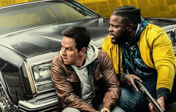 Оружие, тачка, детектив, боевик, постер, криминал, Марк Уолберг, Mark Wahlberg
