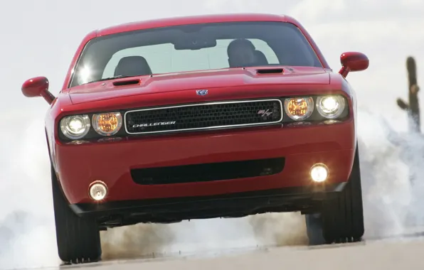Картинка машина, скорость, Dodge Challenger