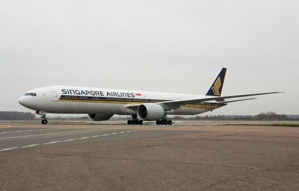 Boeing 777, Boeing-777-312ER, Singapore Airlines