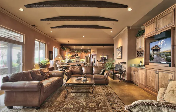 Картинка living room, interior, home, luxury, nevada, lake tahoe
