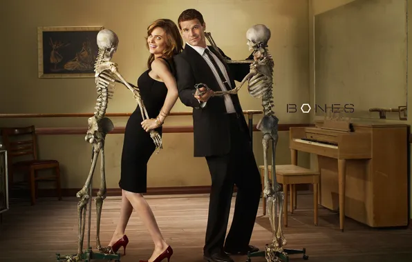 Bones, Boreanaz, Dechanel