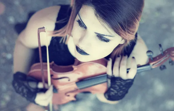 Скрипка, инструмент, смычок, скрипачка, Beatriz Lopes