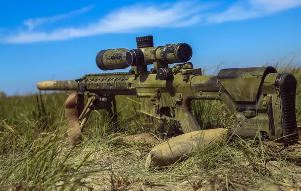 Картинка оружие, фон, M240