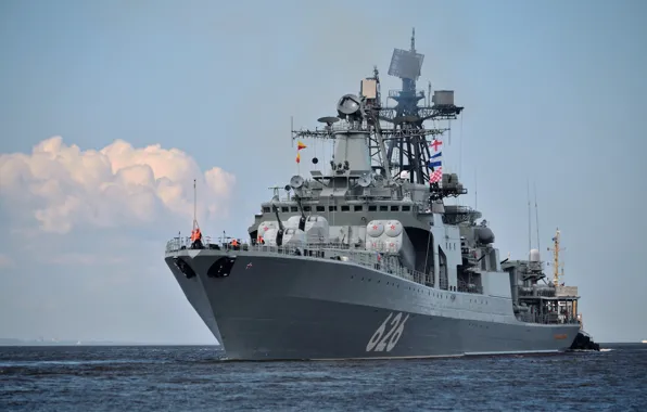 Корабль, большой, балтика, противолодочный, вице адмирал кулаков