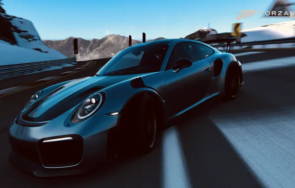 HDR, 911, Porsche, Drift, Game, GT2 RS, FM7, UHD