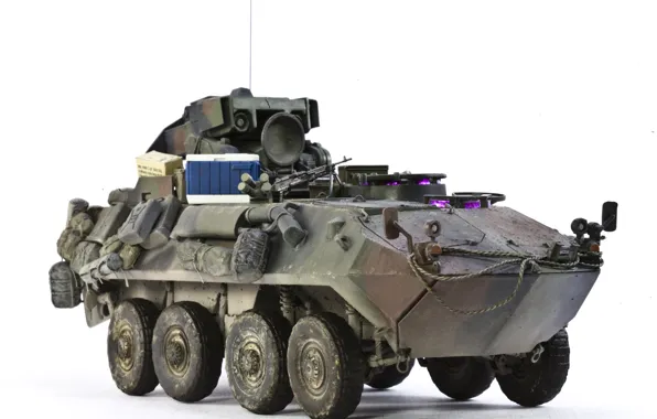 Машина, игрушка, боевая, моделька, пехоты, LAV-TUA