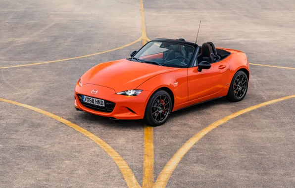 Капот, Mazda, MX-5, 30th Anniversary Edition, Mazda MX-5, 2019, Mazda MX-5 30th Anniversary Edition