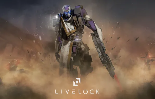Gun, game, armor, weapon, rifle, suit, PS4, Livelock
