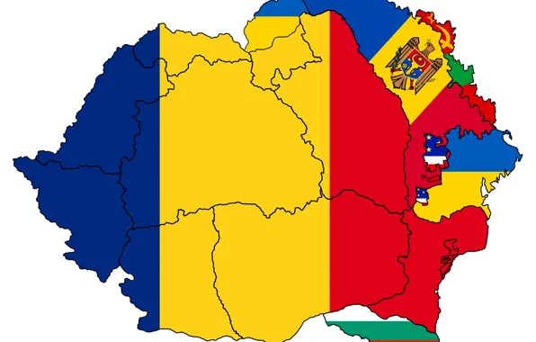 Картинка флаг, custom, румыния, flag, украина, молдова, romania, болгария