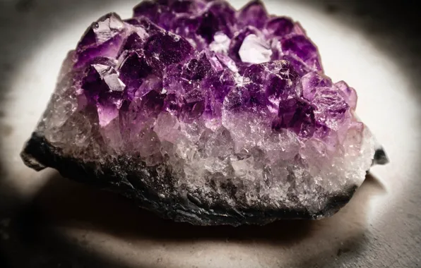 Macro, Quarz, Amethyst