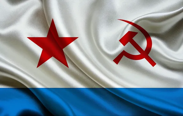 Картинка фон, widescreen, обои, флаг, wallpaper, USSR, СССР, ВМФ
