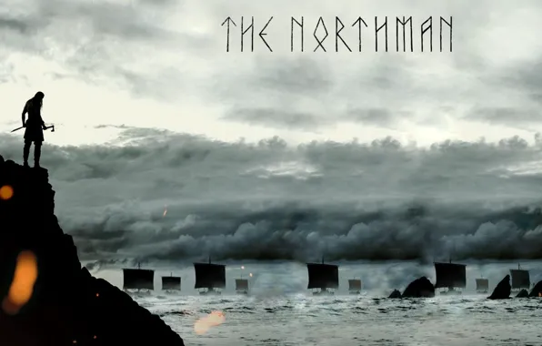 Море, Sea, Викинг, Viking, Драккары, The Northman, Северянин