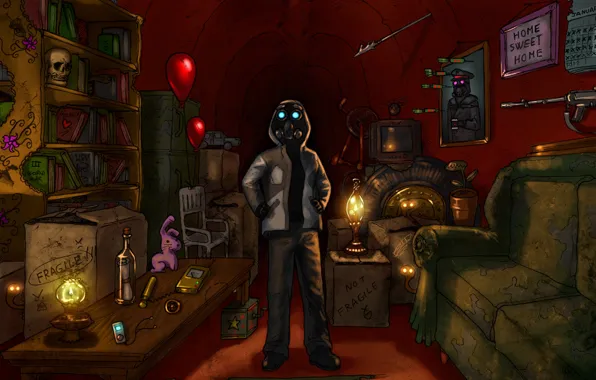 Арт, романтика апокалипсиса, romantically apocalyptic, alexiuss, take me home