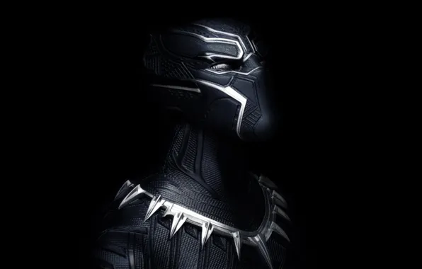 Картинка маска, броня, Black Panther