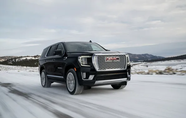 Картинка дорога, GMC, SUV, Denali, Yukon, 2020