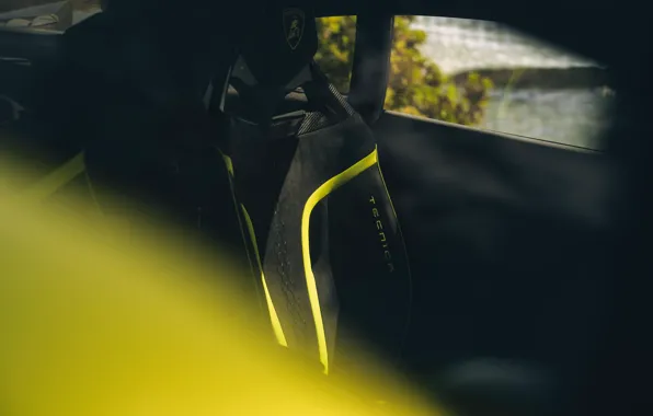 Lamborghini, Huracan, car interior, Lamborghini Huracan Tecnica