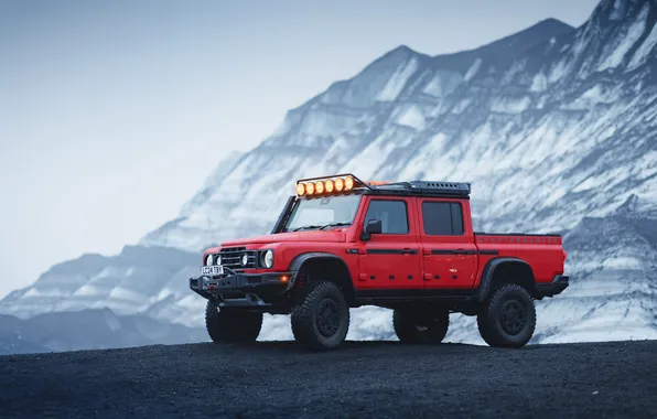 Пикап, pickup, Quartermaster, 2025, Ineos Grenadier, LeTech, Trialmaster, Ineos Grenadier Quartermaster Trialmaster x LeTech