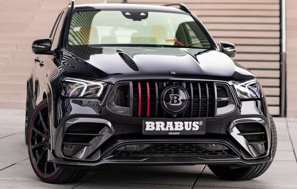 Картинка car, Mercedes, Brabus, black, crossover