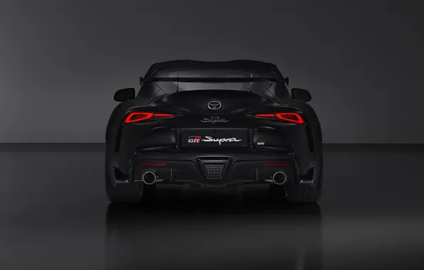 Купе, Toyota, вид сзади, Supra, sport car, спортивный автомобиль, задний привод, 2025