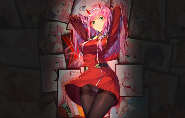 Darling in the Franxx, Zero two, милый во франксе