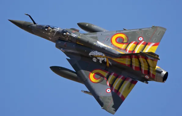 Картинка истребитель, многоцелевой, Dassault Mirage, 2000D