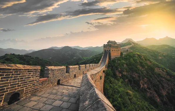 China, great, brick, chinese, famous, defense, fort, culture