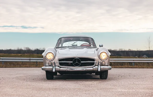 Картинка Mercedes-Benz, 300SL, 1955, Mercedes-Benz 300 SL, Gullwing