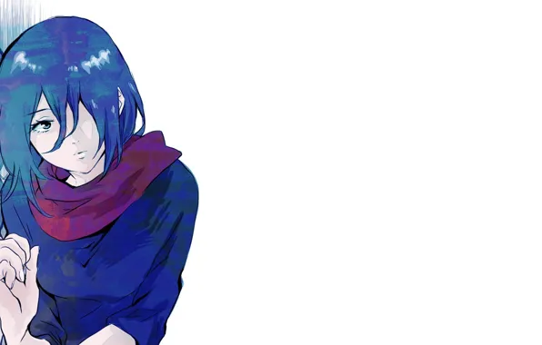 Минимализм, Art, Токийский гуль, Tokyo ghoul, Kirishima Toka