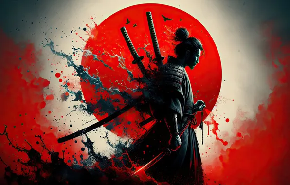 Картинка men, samurai, bushido
